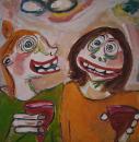 We two orange and green